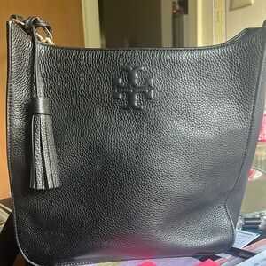 Tory Burch crossbody Black Leather Women Bag
